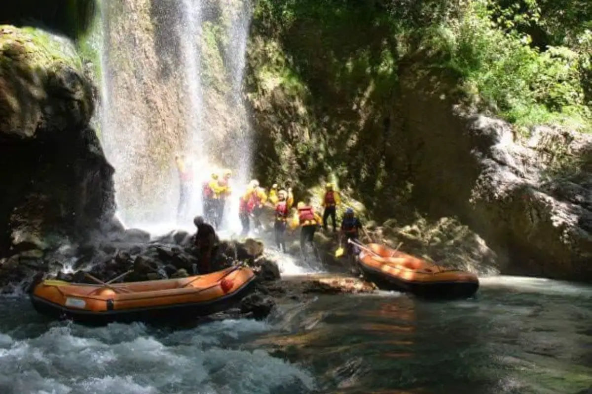 Rafting in Calabria sul fiume Lao