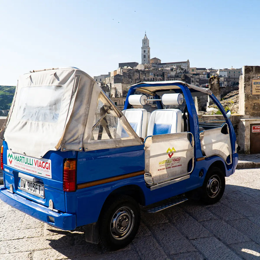 Tour in Ape Calessino nei Sassi di Matera con Casa Grotta
